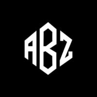 aba-Buchstaben-Logo-Design mit Polygonform. aba Polygon- und Würfelform-Logo-Design. aba Sechseck-Vektor-Logo-Vorlage in weißen und schwarzen Farben. aba-monogramm, geschäfts- und immobilienlogo. vektor