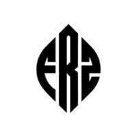 frz-Kreisbuchstaben-Logo-Design mit Kreis- und Ellipsenform. frz Ellipsenbuchstaben mit typografischem Stil. Die drei Initialen bilden ein Kreislogo. frz-Kreis-Emblem abstrakter Monogramm-Buchstaben-Markierungsvektor. vektor