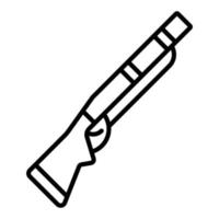 Schrotflinten-Icon-Stil vektor