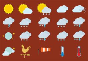 Wetter Vektor Icons