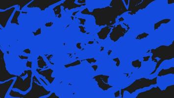 abstrakt ljusblå färg i svart bakgrund vektor