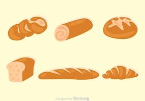 Vektor bröd ikoner