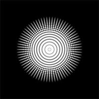 Mandala, Kreisform aus Sternform mit acht Punkten. Vektor-Illustration vektor