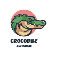 illustration vektorgrafik av krokodil, bra för logotypdesign vektor