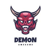 illustration vektorgrafik av demon, bra för logotypdesign vektor