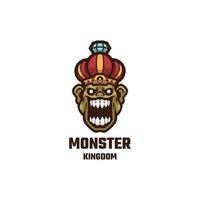 illustration vektorgrafik av monster rike, bra för logotyp design vektor