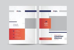 Umschlaggestaltung für Geschäftsbroschüren oder Umschlag für Jahresbericht und Firmenprofil oder Umschlag für Broschüre und Katalog vektor