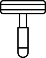 Rasiermesser-Umriss-Symbol vektor
