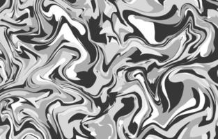 svart och vit marmor abstrakt bakgrund vektor. marmorering tapetdesign med naturliga, lyxiga virvlar av marmor. vektor