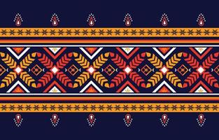 traditionelles Grafikdesign des geometrischen ethnischen orientalischen nahtlosen Musters für die Dekoration, Tapete, Gewebehintergrund, Teppich, Kleidung, Verpackung, Gewebe und etc. Vektorillustration. Stickstil. vektor