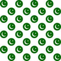 nahtloses hintergrundsymbol flag national pakistan vektor