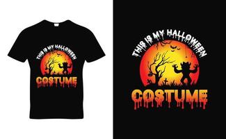 halloween sortera citat t-shirt malldesign för halloween day och pod business vektor