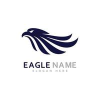 eagle logo design vektor eagle wings vektor symbol mall illustration