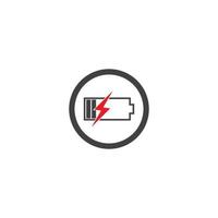 Batterie-Icon-Design vektor