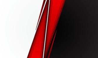 modern design för tapeter, banner, flyer i geometrisk stil. företagskoncept röd svart grå kontrast bakgrund. vektor grafisk design