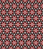 roter nahtloser geometrischer Hintergrund. abstraktes Muster. vektor