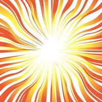 solens strålar eller explosion vektor bakgrund för design hastighet, rörelse och energi.