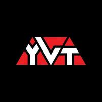 ylt-Dreieck-Buchstaben-Logo-Design mit Dreiecksform. Ylt-Dreieck-Logo-Design-Monogramm. ylt-Dreieck-Vektor-Logo-Vorlage mit roter Farbe. ylt dreieckiges logo einfaches, elegantes und luxuriöses logo. ylt vektor