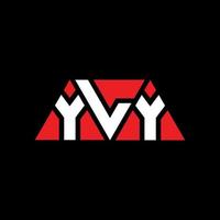 Yly-Dreieck-Buchstaben-Logo-Design mit Dreiecksform. Yly-Dreieck-Logo-Design-Monogramm. Yly-Dreieck-Vektor-Logo-Vorlage mit roter Farbe. Yly dreieckiges Logo einfaches, elegantes und luxuriöses Logo. yly vektor