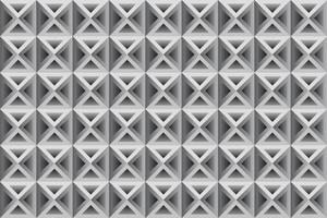 einfarbiger hintergrund mit sich wiederholenden geometrischen formen. abstrakter Mosaikhintergrund mit Quadraten und Dreiecken. vektor