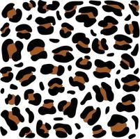 leopard sömlösa mönster vektor