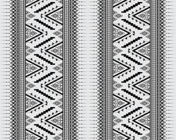 dunkles geometrisches ethnisches texturstickereidesign auf blauem hintergrund oder tapete und kleidung, rock, teppich, tapete, kleidung, verpackung, batik, stoff, hemddreiecktexturvektor, illustrationsmuster vektor