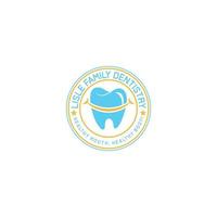 dental logotyp design vektor