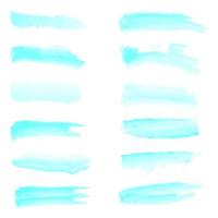 aquarell pastellblau pinsel abstrakte hintergrundmuster kunstgrafikdesign vektorillustration vektor