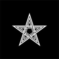 Sternform für Logo, Symbol, Symbol, Piktogramm oder Grafikdesignelement. Vektor-Illustration vektor