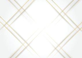 abstrakt lyxigt modernt geometriskt koncept på vit bakgrund för omslag, banner, mall, presentation, broschyr. vektor illustration