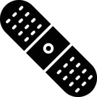 Gips-Glyphen-Icon-Design vektor