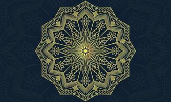 Mandala-Muster-Vektor-Print-Design. abstrakter Hintergrund mit Ornament. vektor