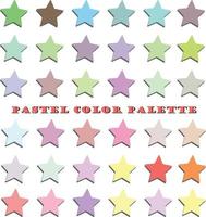 Pastellfarbenpalette vektor