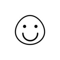 emoji ansiktsvektor för presentation av webbplatssymbolikon vektor