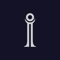 bokstaven i logotypen vektor