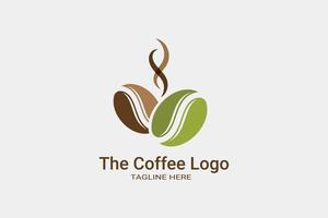 Coffee-Shop-Logo-Vorlage entwirft Konzept-Vektor-Illustration vektor