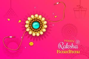 raksha bandhan vektorillustration bakgrund för banners affischer etc vektor