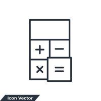 verschiedene Symbol-Logo-Vektor-Illustration. Mathematik-Symbolvorlage für Grafik- und Webdesign-Sammlung vektor