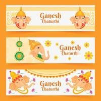 ganesh chaturthi-banner vektor