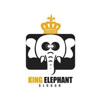 elefant logotyp mall vektor illustration design