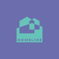 Home-Design-Logo vektor