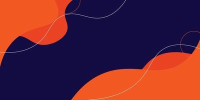 modern blå och orange abstrakt bakgrund, orange abstrakt användning för företag, företag, institution, affisch, mall, fest, festlig, seminarium, eps10 vektor, illustration vektor