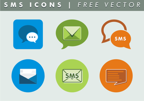 Sms Ikoner Gratis Vector