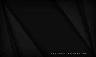 Luxus überlappt schwarzen abstrakten Hintergrund vektor