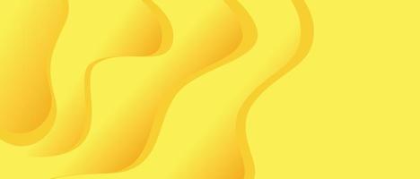 modern gul gradient bakgrund för banner vektor