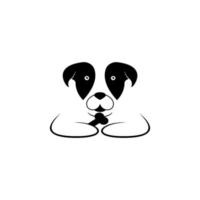 hund vektor illustration design