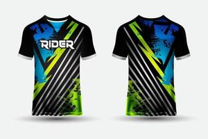 ny futuristisk abstrakt tröja lämplig för racing, fotboll, spel och motocross vektor