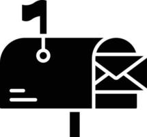 Mailbox-Icon-Stil vektor