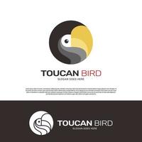 Tukan-Ara-Vogel-Logo-Design vektor