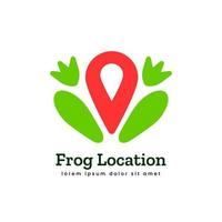 Frosch-Logo-Symbol vektor